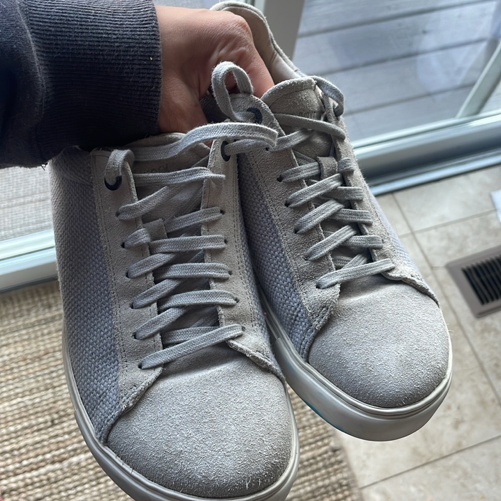 Birkenstock Bend Low Canvas Suede Sneaker Shoe Size 41 - Picture 2 of 4